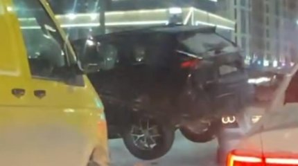 Массовое ДТП на левобережье столицы: за рулем авто был 15-летний подросток