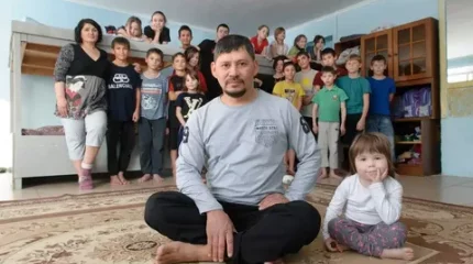 Қостанай облысында 55 бала асырап алған отбасы тұрады