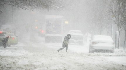 Штормовое предупреждение объявлено  в семи областях Казахстана
