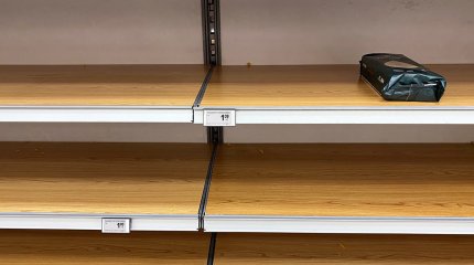 Бельгияда дүкен сөрелері бос тұр