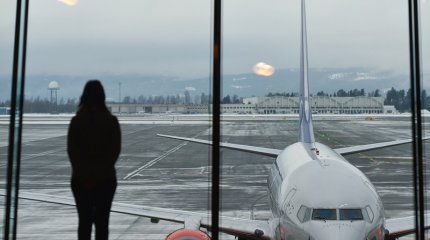 Два самолета с пассажирами на борту столкнулись в аэропорту Бостона