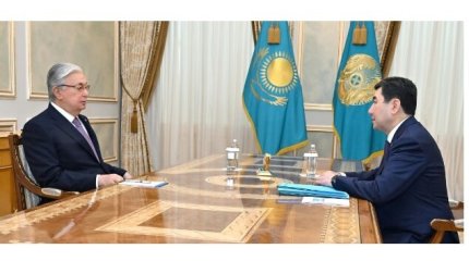 Ерлан Кошанов рассказал Президенту о партийных проектах, повышающих благосостояние казахстанцев