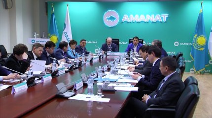 Паводки угрожают в этом году сотням тысяч казахстанцев, партия "AMANAT"