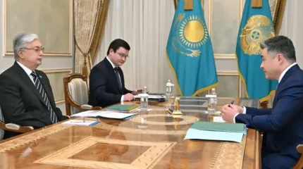Тоқаев Ұлттық банк төрағасы Тимур Сүлейменовті қабылдады