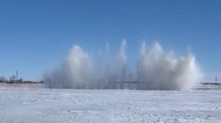 Абай облысында мұз жару жұмыстары басталды