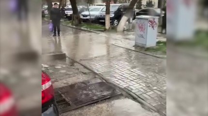 Шымкент көшелері суға толды