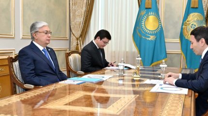 Президент Касым-Жомарт Токаев принял председателя правления АО «Самрук-Қазына»