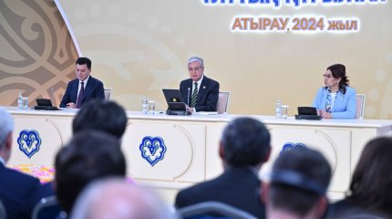 "Біздің Көк туымызда мін жоқ", - Президент