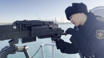 Более 1000 военнослужащих прошли командно-штабные учения на Каспии