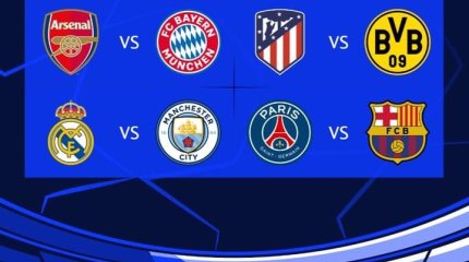 "Реал" – "Сити", "Барселона" – ПСЖ. Чемпиондар лигасы жеребесі тартылды