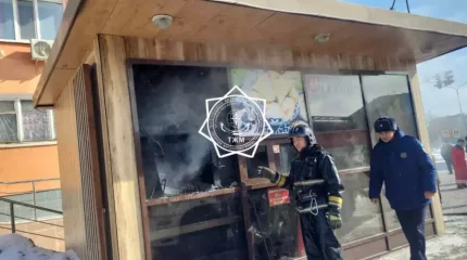 Астанада фастфуд дүкенінде өрт шықты