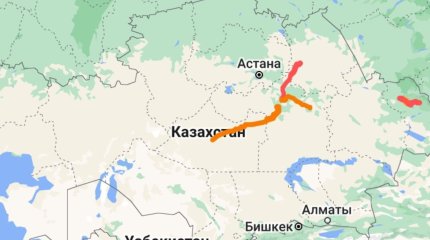 Дороги закрыли в четырех областях Казахстана