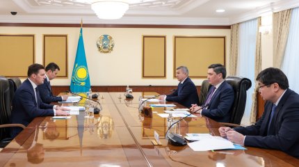 Олжас Бектенов обсудил с главой ЕАБР вопросы совместной реализации инфраструктурных проектов