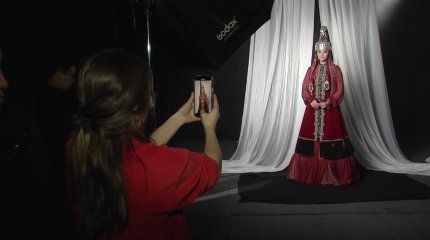 «Елорда аруы» байқауының қатысушылары ұлттық киімдер фотосессиясын өткізді