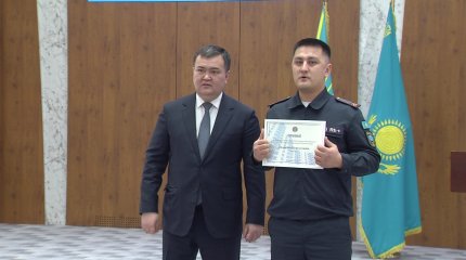 Астанада құтқарушыларға пәтер кілті табысталды