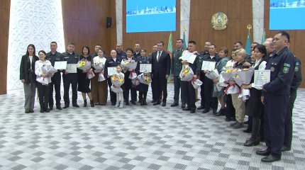 15 спасателям выдали квартиры в Астане