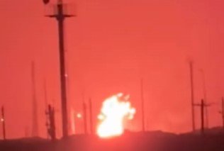 Взрыв произошёл на газопроводе в Мангистауской области (ВИДЕО)