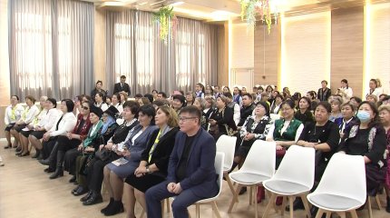 Қаскелең қаласындағы Абай атындағы орта мектеп- гимназияда көшбасшылар алаңы өз жұмысын бастады