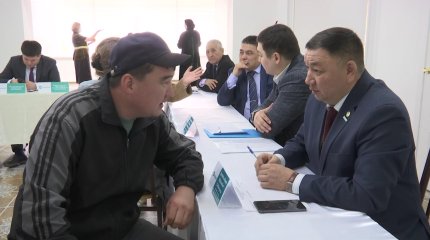 Общественная приемная партии «AMANAT» провела встречу с жителями с. Курык