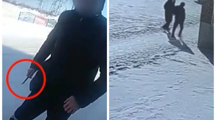 Семейде ер адам 13 жасар қызды аңдып, артынша полицейді пышақтаған