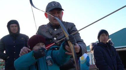 Уральцы соревновались в  национальных видах спорта