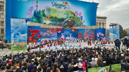 Алматы көшелерімен мерекелік керуен жүріп өтті