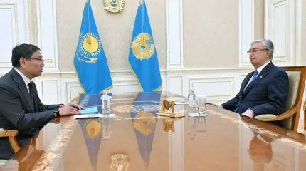 Президент Қасым-Жомарт Тоқаев Алматы қаласының әкімі Ерболат Досаевты қабылдады