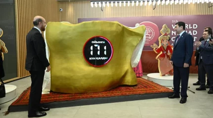 V Дүниежүзілік көшпенділер ойындарының кері санақ тақтасы іске қосылды