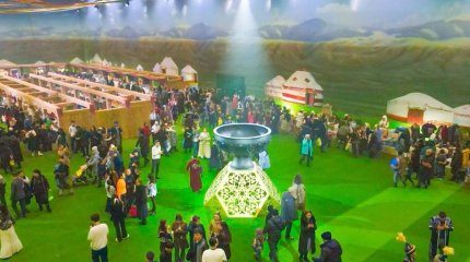 1,5 тонны плова и 500 литров наурыз коже съели на гастрофестивале в Астане