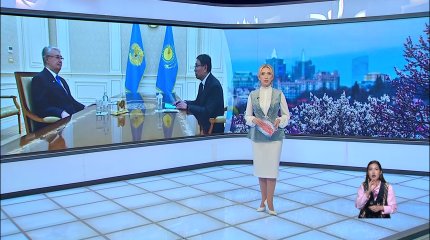 Глава государства принял Ерболата Досаева
