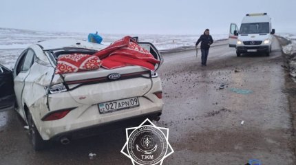 Очередной автомобиль опрокинулся на трассе: пострадал ребенок