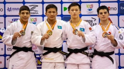 Дзюдодан Қазақстан жастар құрамасы Еуропа кубогінде 9 медаль жеңіп алды