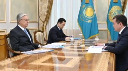 Президент Астана қаласының әкімін қабылдады