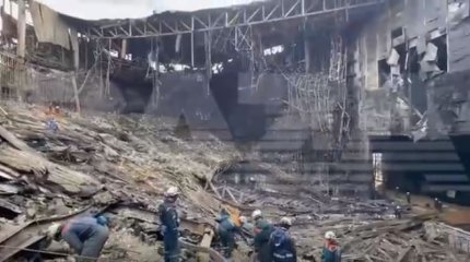 Под завалами «Крокуса» могут оставаться останки нескольких десятков человек.