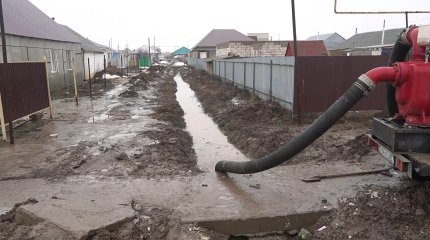 Власти Уральска объявили режим ЧС из-за паводка