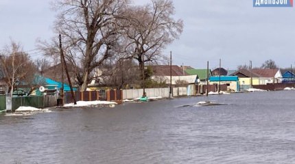 Люди ушли: 15 домов затопило в селе Актюбинской области