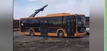 Новые автобусы не вышли на линию в Балхаше из-за разбитых дорог