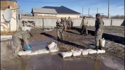 Табиғи апаттан зардап шеккендерге қажетті көмек көрсетіледі