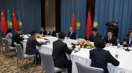 Президент Sany Group Co. Ltd Директорлар кеңесінің төрағасы Сян Вэньбоны қабылдады
