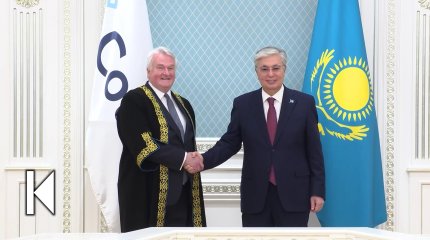 Мемлекет басшысы АХҚО Сот төрағасының ант беру рәсіміне қатысты