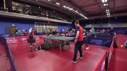 Впервые в столице прошёл международный турнир по пара настольному теннису