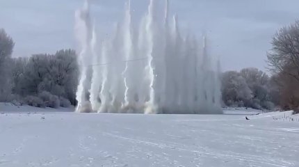 Батыс Қазақстан облысындағы мұз жару жұмыстары басталды