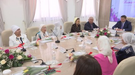 Мереке қарсаңында аналарға құрмет көрсетілді