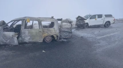 Ақтөбедегі жол апаты: Екінші көлікте болған адамдар ауруханаға жатқызылды