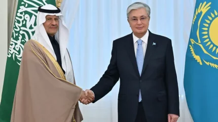 Мемлекет басшысы Сауд Арабиясы Корольдігінің Энергетика министрін қабылдады