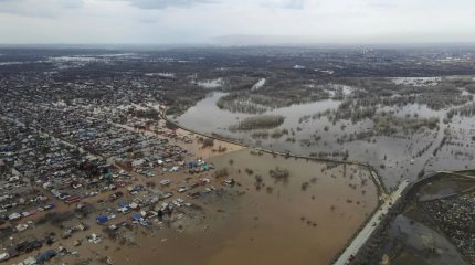 Вода в Урале поднялась еще на полметра