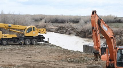 Аманатовцы держат на контроле восстановление смытых дорог и мостов