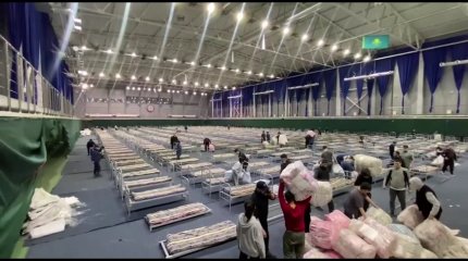 БҚО-да су басуы мүмкін аумақтарда өзен жағасына бөгет салынып жатыр