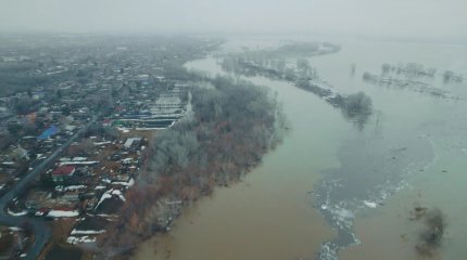Паводки в СКО: села с угрозой подтопления осмотрел первый вице-премьер Скляр