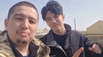 «Шаршағаным басылып қалды». Димаш Құдайберген Құлсарыға халықты қолдауға барды